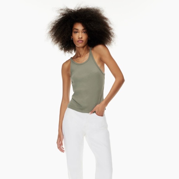 Denim Forum | The Jane Ribbed Tank - Picture 6 of 6